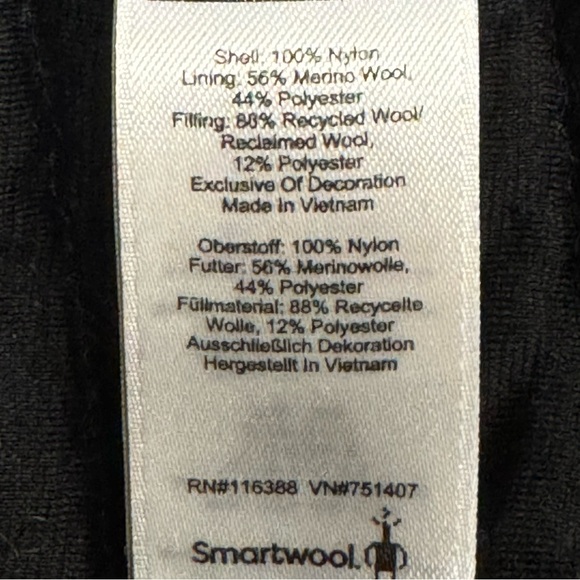 Smartwool Smartloft Zip Skirt Size XS in Black - Picture 11 of 11